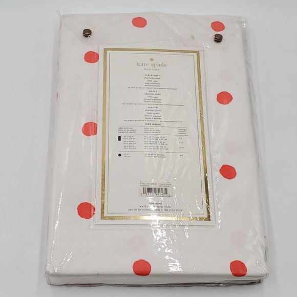 kate spade NWT tablecloth, napkins & placemats - Picture 4 of 14